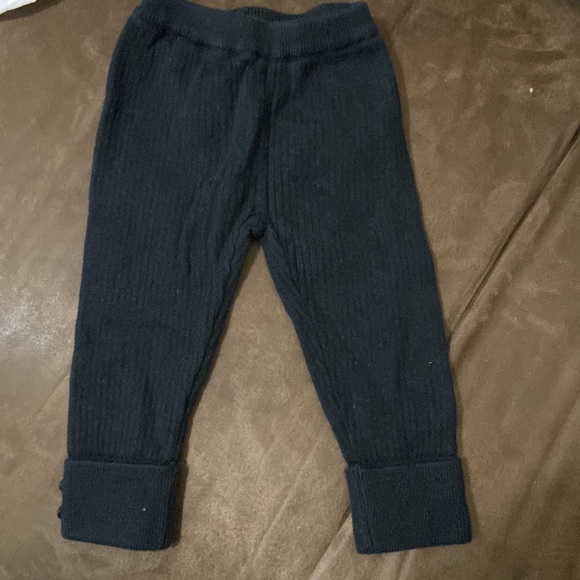 Carter’s white tunic with black embroidery and black leggings size 6M - Picture 6 of 9